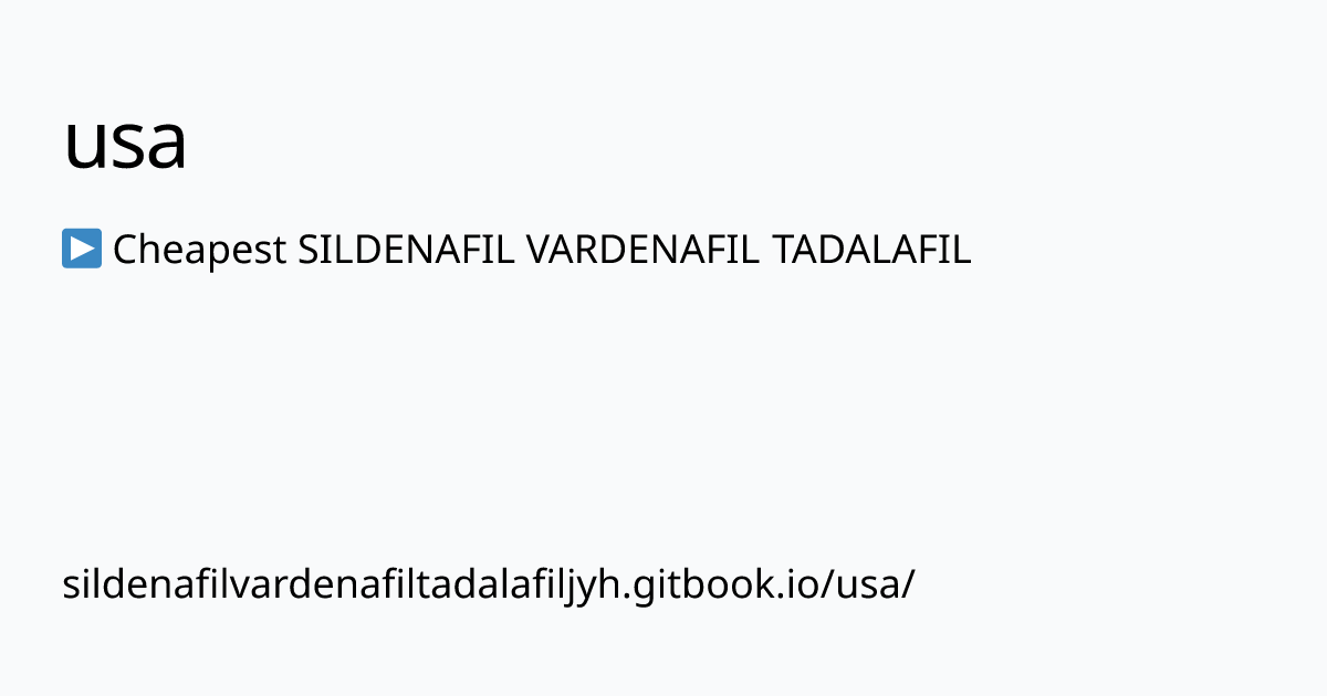 sildenafilvardenafiltadalafiljyh.gitbook.io